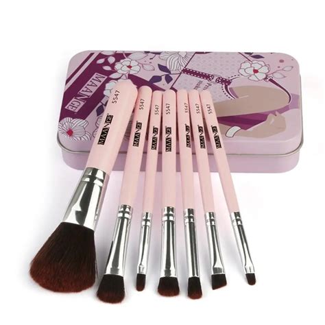 Aliexpress.com : Buy 7pcs Cute Makeup Brushes Mini Professional ...