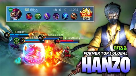 Hanzo Best Build Hanzo Gameplay Top Global By Mobile