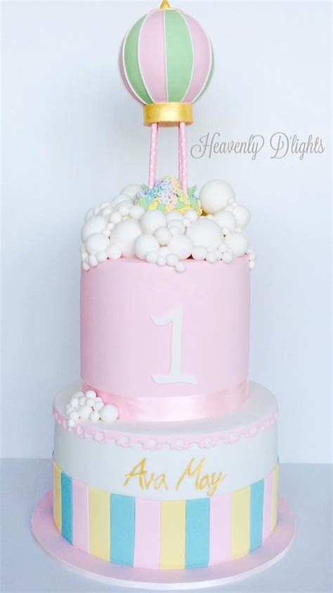 Heavenly D Lights Hot Air Balloon Cake