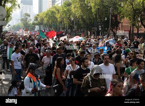 Pro Pal Stina M Rz Mexiko Stadt Mexiko Oktober Tausende Von