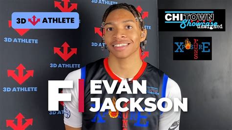 Evan Jackson 3D Athlete Unsigned Combine 2023 YouTube