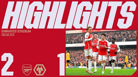 Highlights Arsenal Vs Wolverhampton Wanderers Saka And