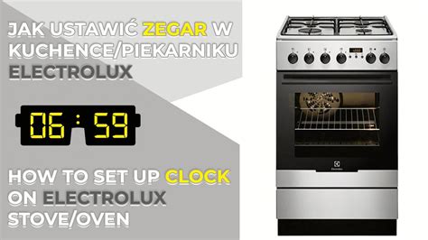 Electrolux Jak ustawić zegar w piekarniku kuchence How to set time