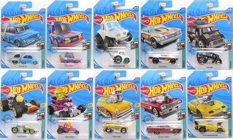 Série Tooned Completa Main Line Miniaturas Hot Wheels Miniaturas de Carros