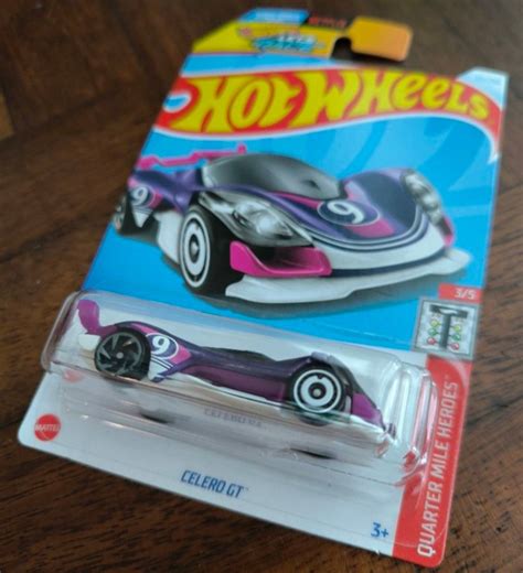 New Celero GT 9 Quarter Mile Heroes Hot Wheels HotWheels Car Hobbies Toys Collectibles