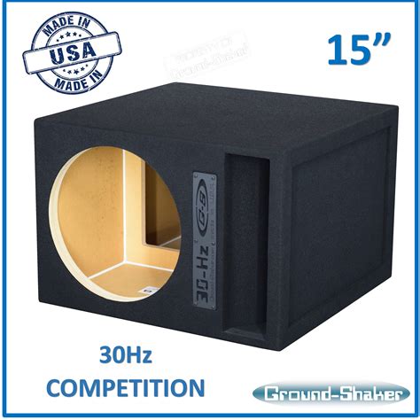 Single 15 Competition Ported Sub Box Single 15 Subwoofer Enclosure ...