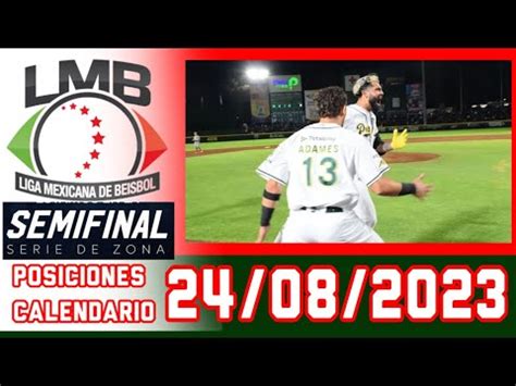 Lmb Playoffs Resultados Series De Zona Cuartos De Final Liga