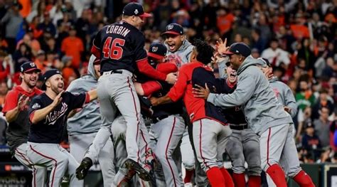 Nationals De Washington Ganan La Serie Mundial Total Sapiens