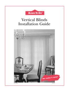 Vertical Blinds Installation Guide / vertical-blinds-installation-guide ...