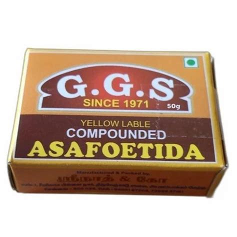 Variety Hing Lal Red Asafoetida G Ggs Asafoetida Powder Box