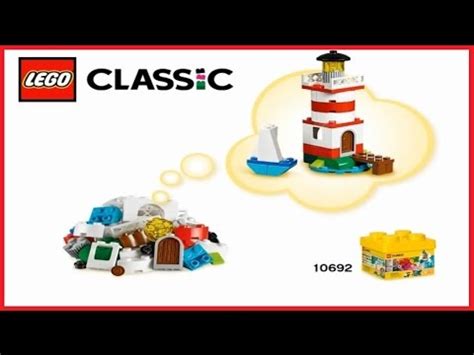 LEGO Classic Creative Bricks 10692 lighthouse Ship Лего Классик Маяк ...