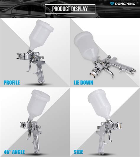 RONGPENG AS1001A Spray Gun High Quality Designed Industrial Handle HVLP