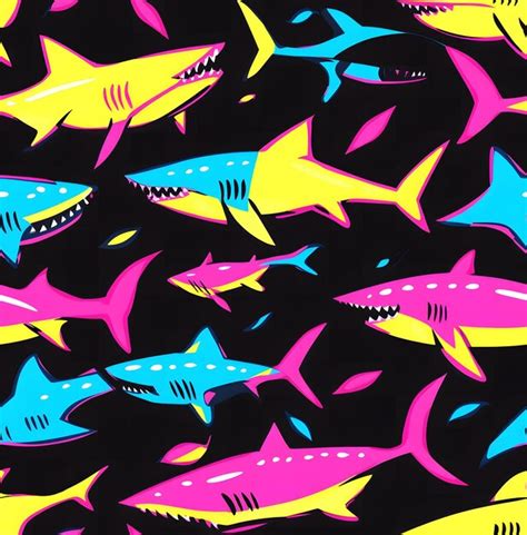 hawaiian shark pattern pictures