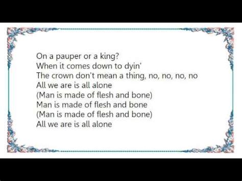 Bon Jovi Flesh And Bone Lyrics Youtube