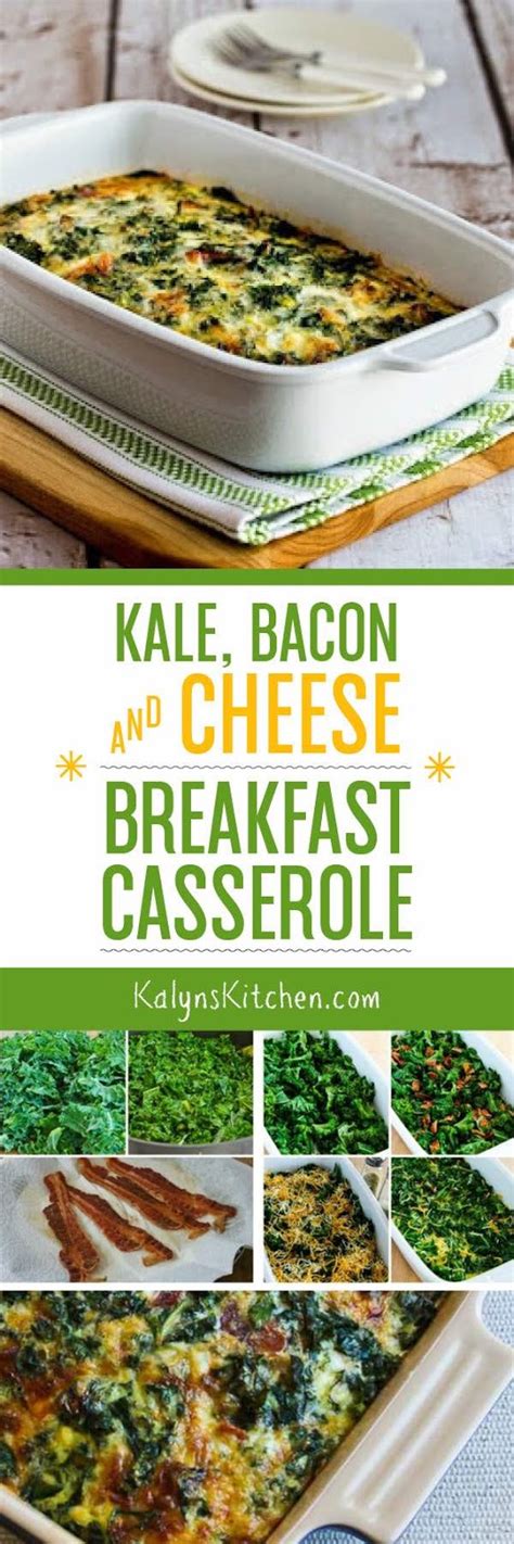 Kale Bacon And Cheese Breakfast Casserole Kalyn S Kitchen