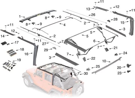 Jeep Yj Soft Top Parts Diagram Pin On Jeep Yj Parts Diagrams