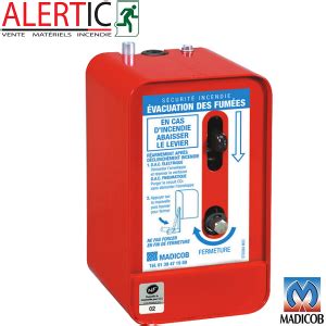 COMMANDES DÉSENFUMAGE INCENDIE ALERTIC