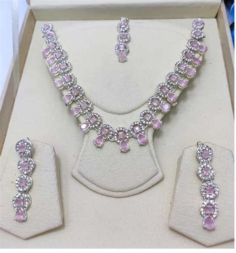 Zircon Necklace Set (ZV:5893) Online Shopping & Price in Pakistan
