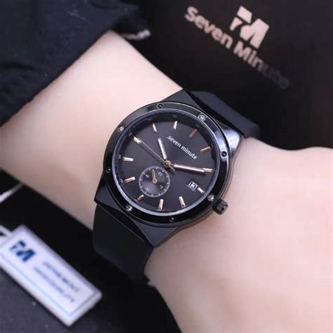 Jual Original 100 Jam Tangan Fashion Wanita Seven Minute 4 Titik