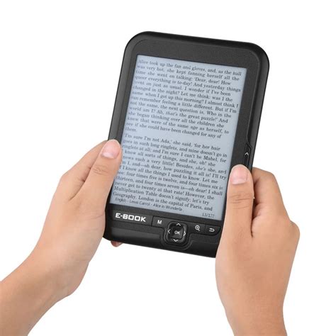 Gb Inch E Book Reader Blue Cover Non Touch Screen E Ink E Reader