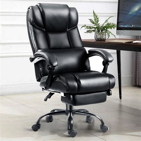 Buy Blisswoodexecutive Office Chair With Footrest Lumbar Support