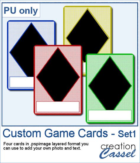 Custom Game cards script | Creation Cassel