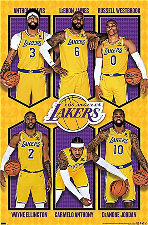 Trends International Poster Nba Los Angeles Lakers Poster Team 21