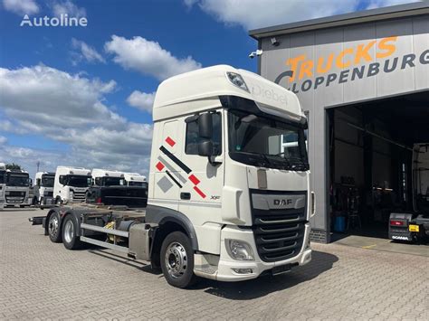 DAF XF 450 Container Chassis For Sale Germany Cloppenburg QV34194