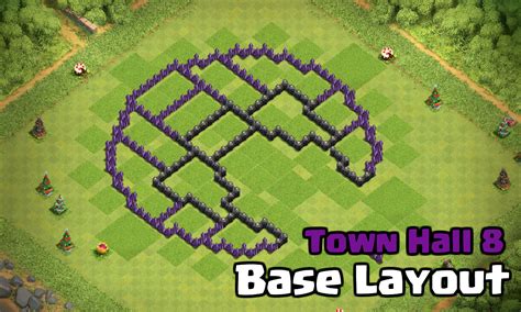 Best Town Hall 8 Base Design Layout: Circle of Doom | Clash for Dummies