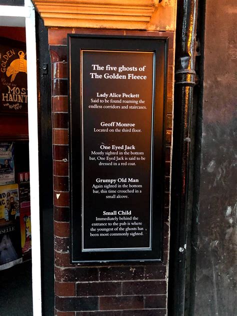 Menu At Golden Fleece York Pub And Bar York