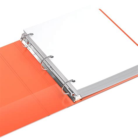 Davis Group Premium Economy Binder D Ring Orange Pack Of