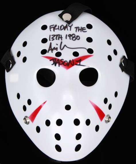 Ari Lehman Signed Jason Hockey Mask Inscribed Jason 1 And Friday The