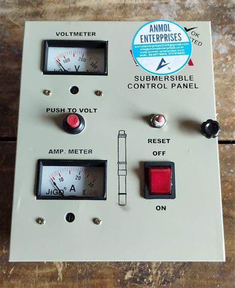 Single Phase V Hp Submersible Pump Control Panel At Rs