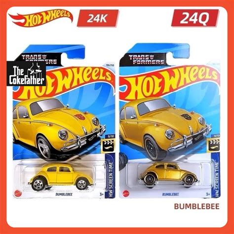 Hot Wheels Bumblebee Gold Transformers Volkswagen Beetle 2024 Dash K Q Case 24K 24Q 186