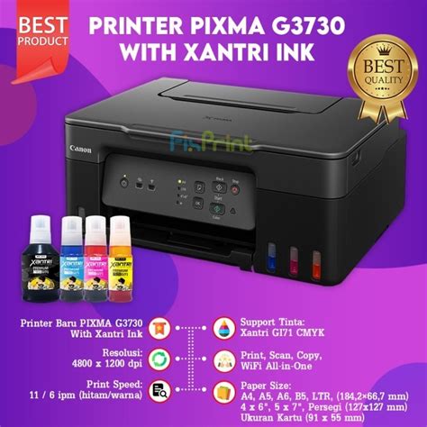 Jual Printer Canon G G All In One Print Scan Copy Wifi