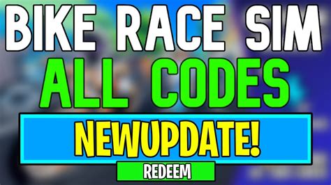 New Bike Race Simulator Codes Roblox Bike Race Simulator Codes May