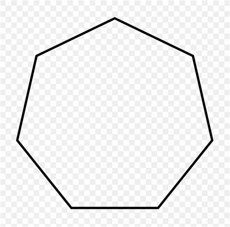 Heptagon Regular Polygon Shape Geometry PNG 1200x1187px Heptagon