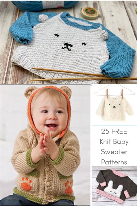 Knit-Baby-Sweater-Patterns - love. life. yarn.