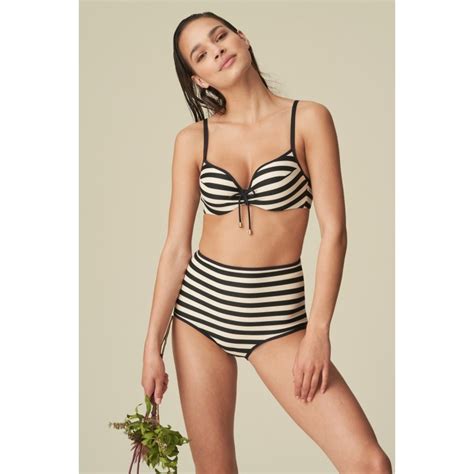 Bikini a rayas con relleno compra baño en Unas1 con Descuentos