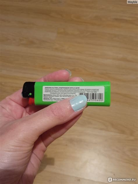 Зажигалка FOX Lite Fx-25 - «Зеленый Fox из Магнита» | отзывы