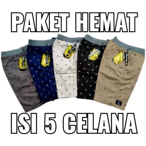 Jual BEST SELLER 100 DAPAT 4 PCS CELANA PANJANG CHINO PRIA DEWASA