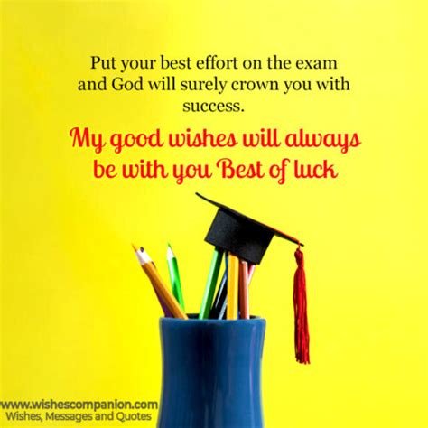 100+ Exam Wishes, Messages and Quotes - Wishes Companion