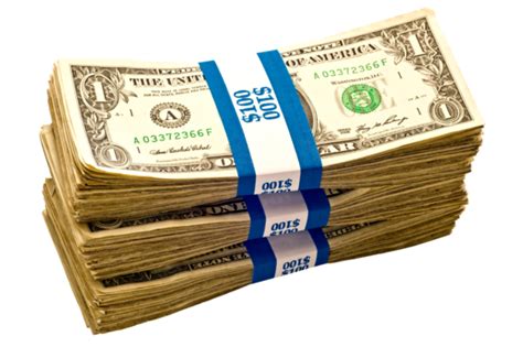 Bundles Of Cash Bills Cash Spend Crunch Png Transparent Image And