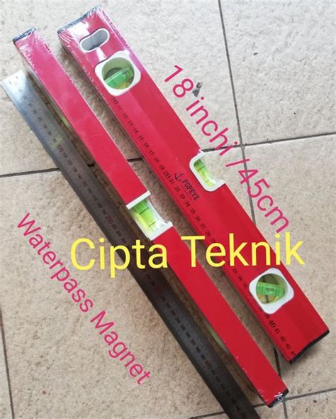 Jual Waterpass Magnet 18 Inchi Water Pass 45cm Di Lapak Cipta Teknik