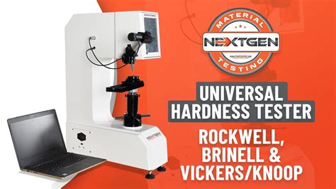 Universal Hardness Tester For Vickers Knoop Rockwell And Brinell