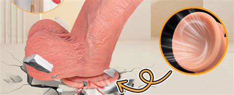 Amazon Realistic Huge Thick Dildo Dual Layer Silicone Big Dildo With Strong Suction