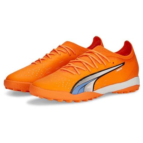 PUMA Ultra Ultimate Cage TT Supercharge Orange Blanc Bleu