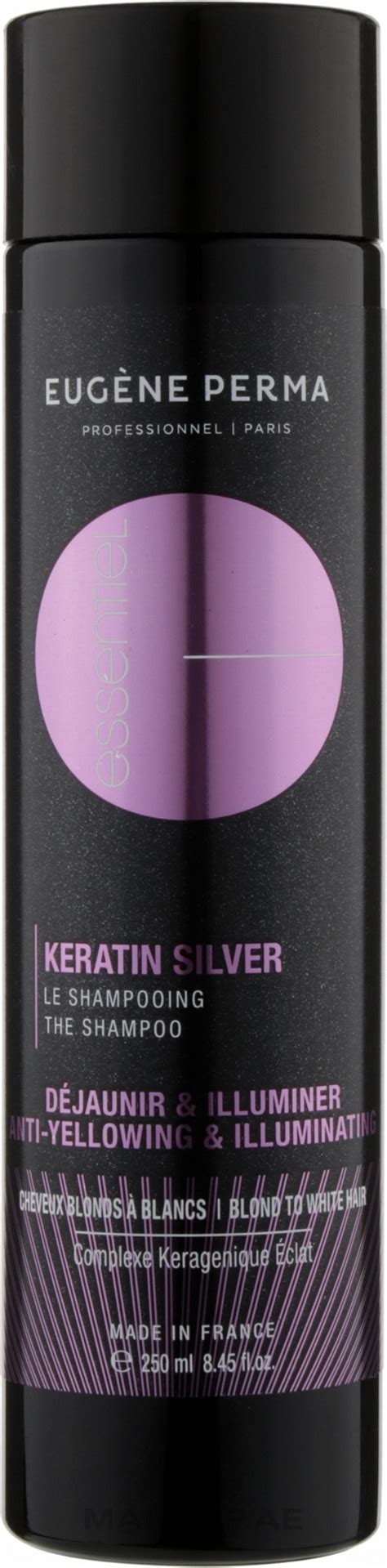 Eugene Perma Essentiel Keratin Silver Shampoo Keratin Shampoo For Grey