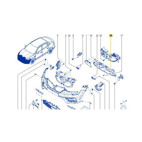 Kratka Atrapa Zderzaka Prz D Renault Arkana