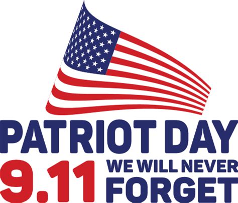 Patriot Day We Will Never Forget 9 11 Memorial Free Svg File For